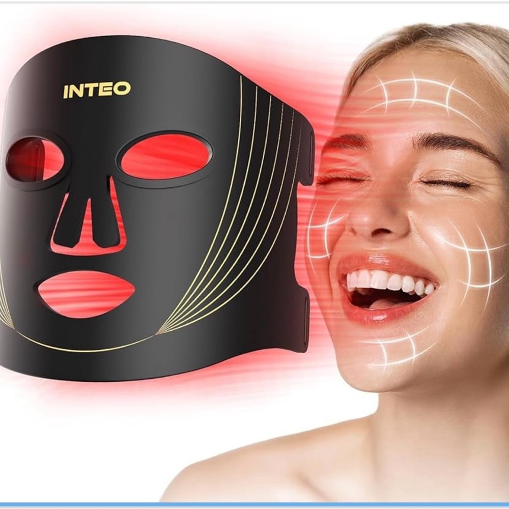 Inteo Red Light LED Therapy Facial Mask for Skin Rejuvenation